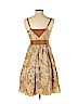 Anna Sui for Anthropologie 100% Silk Brown Casual Dress Size 2 - photo 2