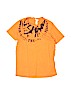 Diesel 100% Cotton Graphic Orange Short Sleeve T-Shirt Size 10 - photo 1