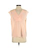 Talbots 100% Silk Pink Short Sleeve Silk Top Size 6 (petite) - photo 1