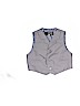Gino Giovanni 100% Polyester Gray Tuxedo Vest Size 3T - photo 1