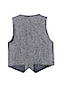 Gymboree 100% Cotton Gray Tuxedo Vest Size 5 - 6 - photo 2