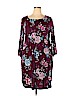 Apt. 9 Purple Casual Dress Size XL - photo 1