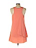 Naked Zebra 100% Polyester Orange Casual Dress Size L - photo 2