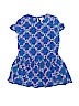 Gymboree 100% Rayon Floral Blue Dress Size 5 - photo 1