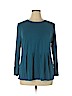 J.jill Teal Long Sleeve Top Size XL (petite) - photo 1
