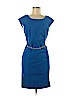 Jones New York Collection Blue Casual Dress Size 6 (petite) - photo 1
