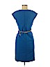 Jones New York Collection Blue Casual Dress Size 6 (petite) - photo 2
