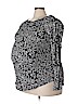 Gap - Maternity 100% Modal Black Long Sleeve Blouse Size XL - photo 1