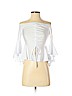 Forever 21 White 3/4 Sleeve Blouse Size S - photo 1