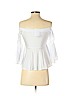 Forever 21 White 3/4 Sleeve Blouse Size S - photo 2