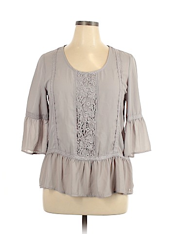 Live To Be Spoiled 3/4 Sleeve Blouse (view 1)