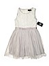 ABS Kids 100% Nylon White Special Occasion Dress Size 12 - photo 1