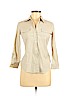 Theory Yellow Long Sleeve Button-Down Shirt Size P (petite) - photo 1