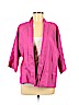Lafayette 148 New York 100% Linen Pink Cardigan Size P (petite) - photo 1