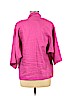 Lafayette 148 New York 100% Linen Pink Cardigan Size P (petite) - photo 2