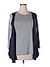 Assorted Brands Gray 3/4 Sleeve Top Size 3X - photo 1