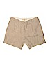 Michael Kors 100% Linen Tan Shorts Size 6 - photo 1
