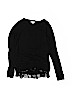 Crewcuts Solid Black Sweatshirt Size 8 - photo 1