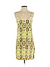 Tibi 100% Silk Yellow Casual Dress Size 4 - photo 1