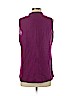 St. John's Bay 100% Cotton Purple Sleeveless Blouse Size M (petite) - photo 2