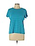 Lands' End Blue Short Sleeve T-Shirt Size L (petite) - photo 1