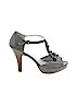 Xhilaration Gray Heels Size 9 - photo 1