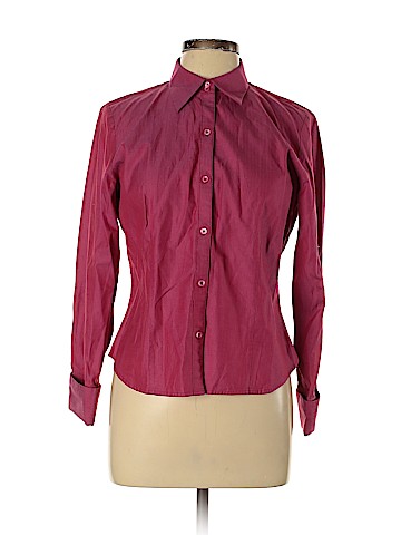 Ann Taylor Long Sleeve Button-Down Shirt (view 1)