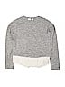 Gap Kids Gray Long Sleeve Top Size 10 - photo 1