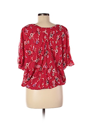 Jenny Han Short Sleeve Silk Top (view 2)