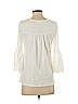 Cupio 100% Cotton White 3/4 Sleeve Blouse Size S (petite) - photo 2