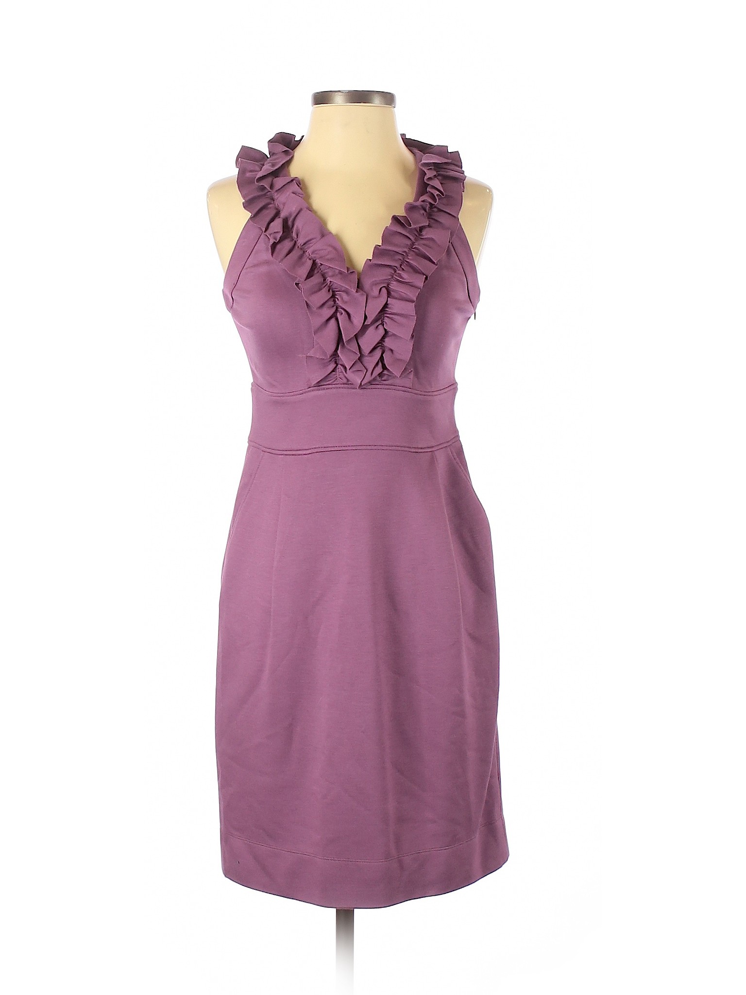 NWT Banana Republic Women Purple Casual Dress 2 Petites | eBay