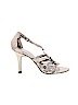 Tahari Silver Heels Size 7 - photo 1