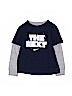 Nike Graphic Blue Long Sleeve T-Shirt Size 3T - photo 1