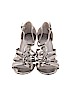 Tahari Silver Heels Size 7 - photo 2