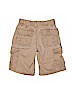 Old Navy 100% Cotton Solid Tan Cargo Shorts Size 8 - photo 2
