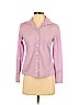Banana Republic Purple Long Sleeve Button-Down Shirt Size 00 (petite) - photo 1