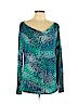 Apt. 9 100% Rayon Teal Long Sleeve Top Size XL (petite) - photo 1