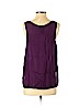 Johnny Was 100% Rayon Purple Sleeveless Blouse Size S - photo 2