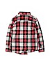 Gymboree 100% Cotton Red Long Sleeve Button-Down Shirt Size 5 - 6 - photo 2