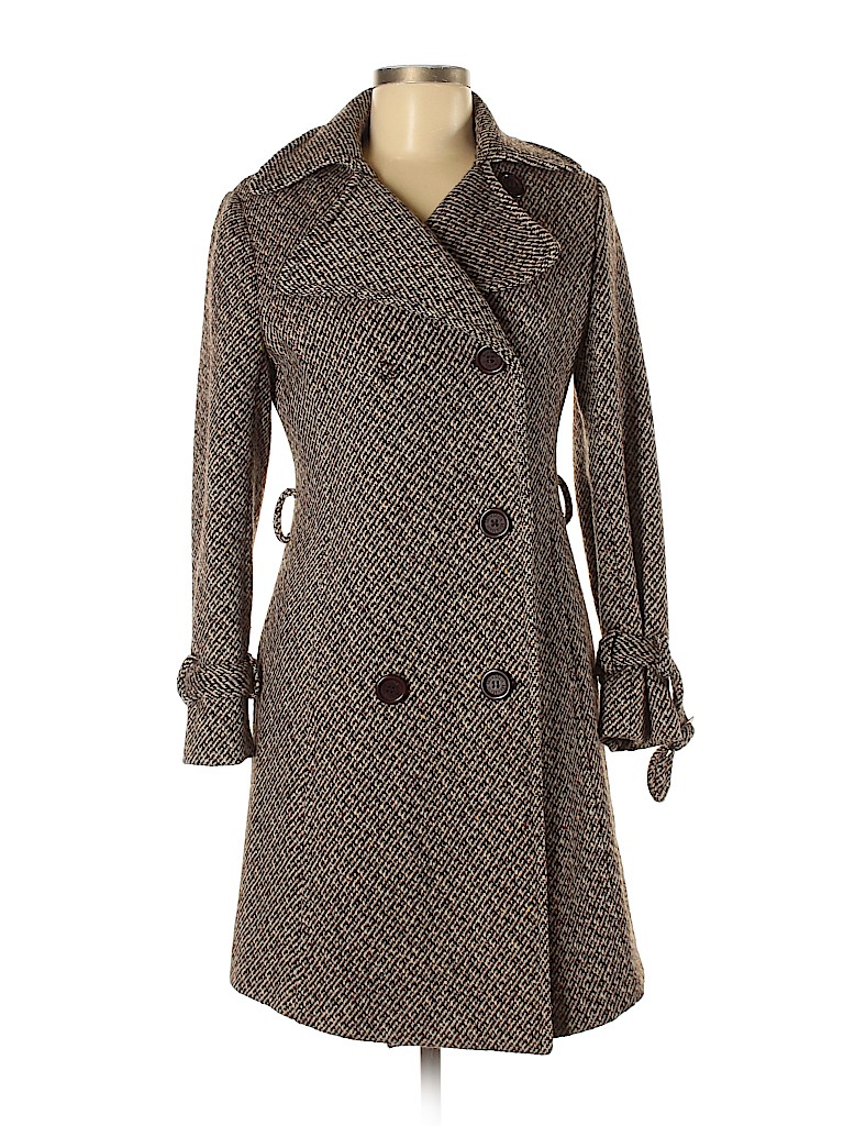 Max Mara Brown Wool Coat Size M - 95% off | thredUP