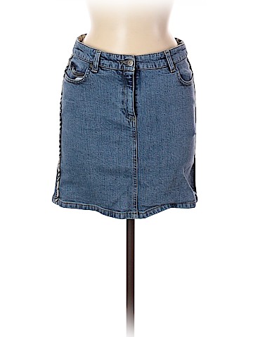 Burberry Denim Skirt (view 1)