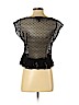 Banana Republic Black Short Sleeve Blouse Size XXS (petite) - photo 2