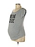 New Look Gray Short Sleeve T-Shirt Size 10 - photo 1