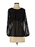 Ann Taylor LOFT Outlet 100% Polyester Black Long Sleeve Blouse Size S (petite) - photo 1
