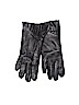Nordstrom 100% Leather Solid Black Gloves Size S - photo 1