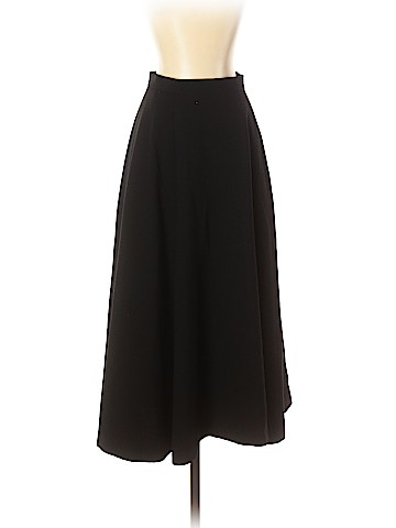 Yves Saint Laurent Rive Gauche Wool Skirt (view 1)