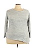Ava James Gray Pullover Sweater Size 3X - photo 1