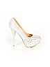Assorted Brands Silver Heels Size 7 - photo 1