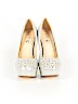 Assorted Brands Silver Heels Size 7 - photo 2