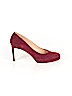 Stuart Weitzman Burgundy Heels Size 8 1/2 - photo 1